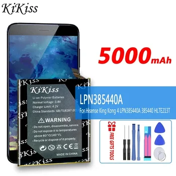 5000mAh KiKiss Výkonné Batérie Pre Hisense King Kong 4 LPN385440A 385440 HLTE213T