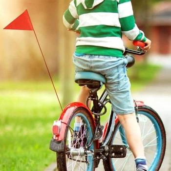4XBD Bicykli, Bezpečnosť a Pól 7-Nohy Nastaviteľná Výška Ťažkých Laminát Pól Polyester Plné Farby, Odolná voči Roztrhnutiu