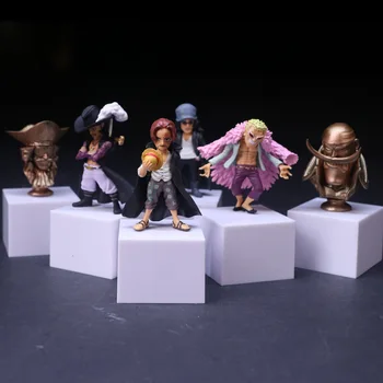 JEDEN KUS Gol·D·Roger Edward Newgate Kuzan Mini Gk PVC Socha Akčná Figúrka Stôl Zberateľskú Anime Model Hračky Údaje Darček