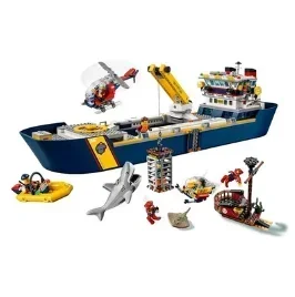 Nový Meste Ocean Prieskumnú Loď Model Nastaviť 60026 stavebným Montáž Hračky Detí, Narodeniny, Darček pre Chlapcov a Dievčatá darček