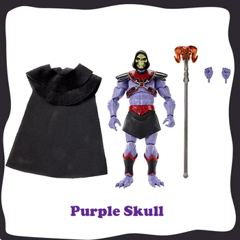 Skutočné Mattel On-Man Classic Skull & Bones Fialová Skull & Bones 7 palcový Akcie Obrázok Model Bábiky Zbierať Hračky Narodeninám