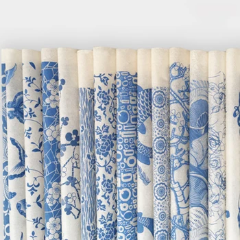 Keramiku, Keramické Hliny, prenášací Papier pre Glazúra Underglaze Kvet Papier Jingdezhen Modré a Biele Porcelánové Odtlačkový DIY Keramiky Nástroje