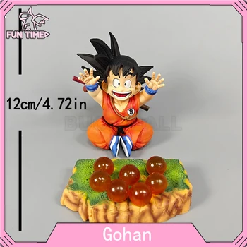 12cm Anime Dragon Ball Z Obrázku Gohan Figúrka PVC Socha Dieťa Gohan Akcie Obrázok Zber Model Bábiky Hračky Pre Deti Darček