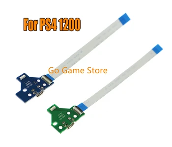 25sets pre PS4 Radič Vysokej Kvality 12pin 14pin LED Napájania / Nabíjania PCB Dosky s flex Stužkový Kábel