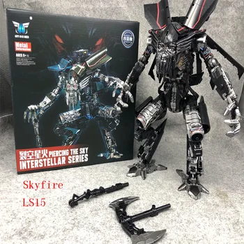 Transformácia Hračky AOYI Skyfire Lietadla LS15 BMB Akcie Obrázok Anime LS14 G1 Star Starší Optimus Zmes Robot Model Darček